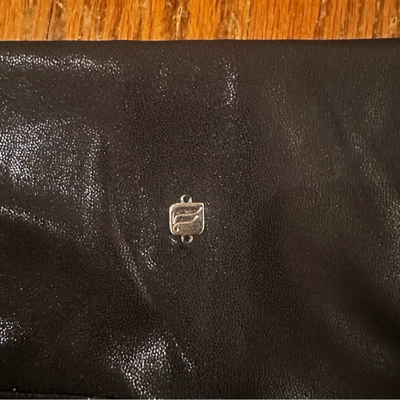 Fabletics black metallic, high waisted, straight leg, NWT! - Picture 3 of 12